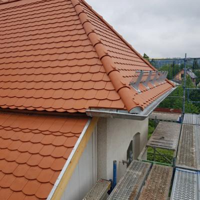 Biberschwanzeindeckung