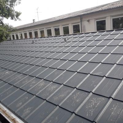 Prefa Metall-Dachplatten
